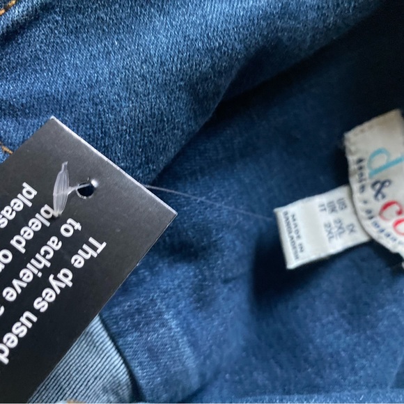 Denim&Co Elbow Sleeve Denim Jacket - Picture 2 of 3